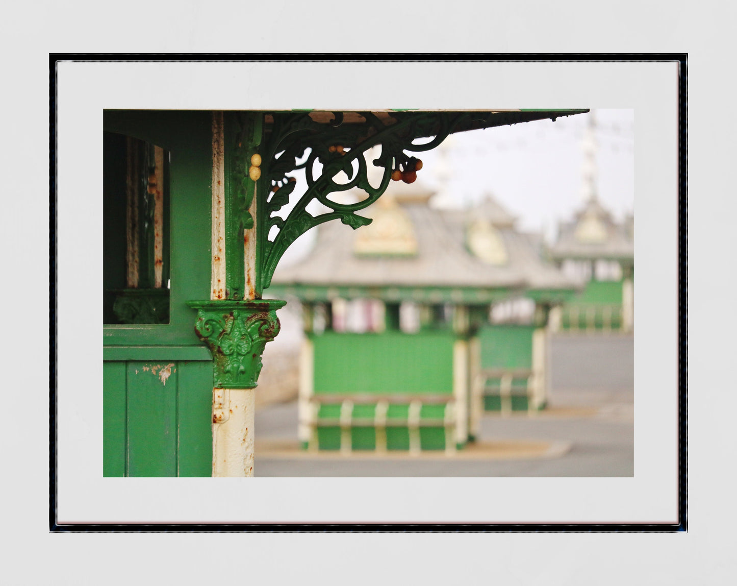 Blackpool Poster Victorian Shelter Photography Print