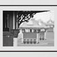 Blackpool Poster Victorian Shelter Black And White Photography Print