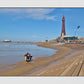 Blackpool Photography Print Blackpool Beach Donkey Ride Poster