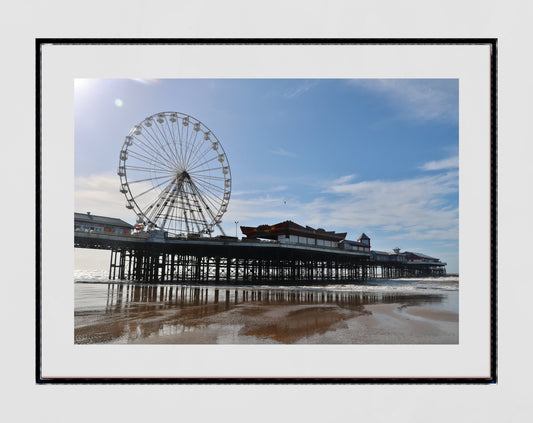 Blackpool Photography Print Blackpool Central Pier Poster