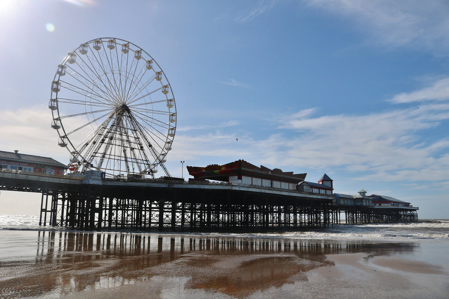 Blackpool Photography Print Blackpool Central Pier Poster