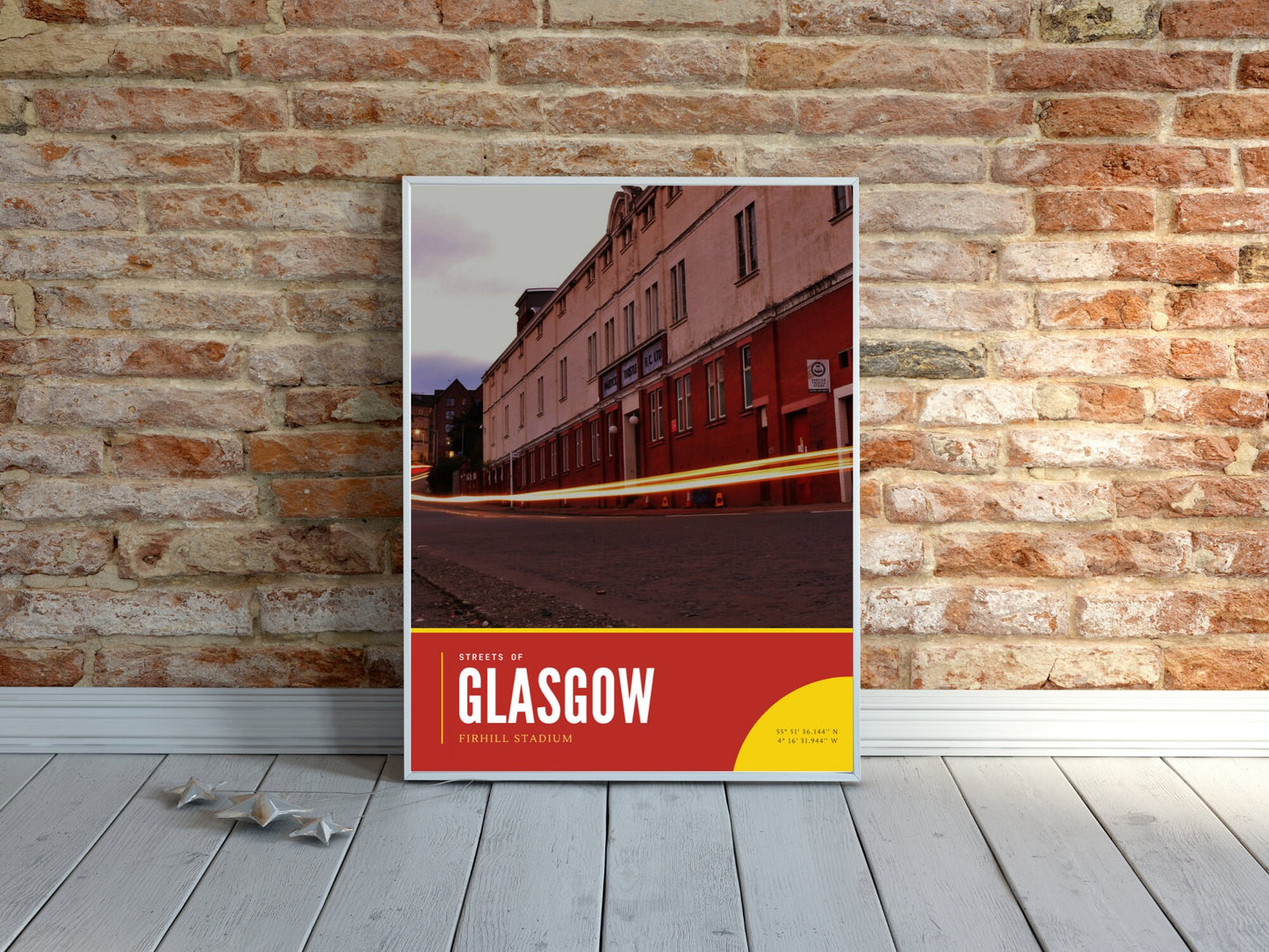 Partick Thistle Photography Poster