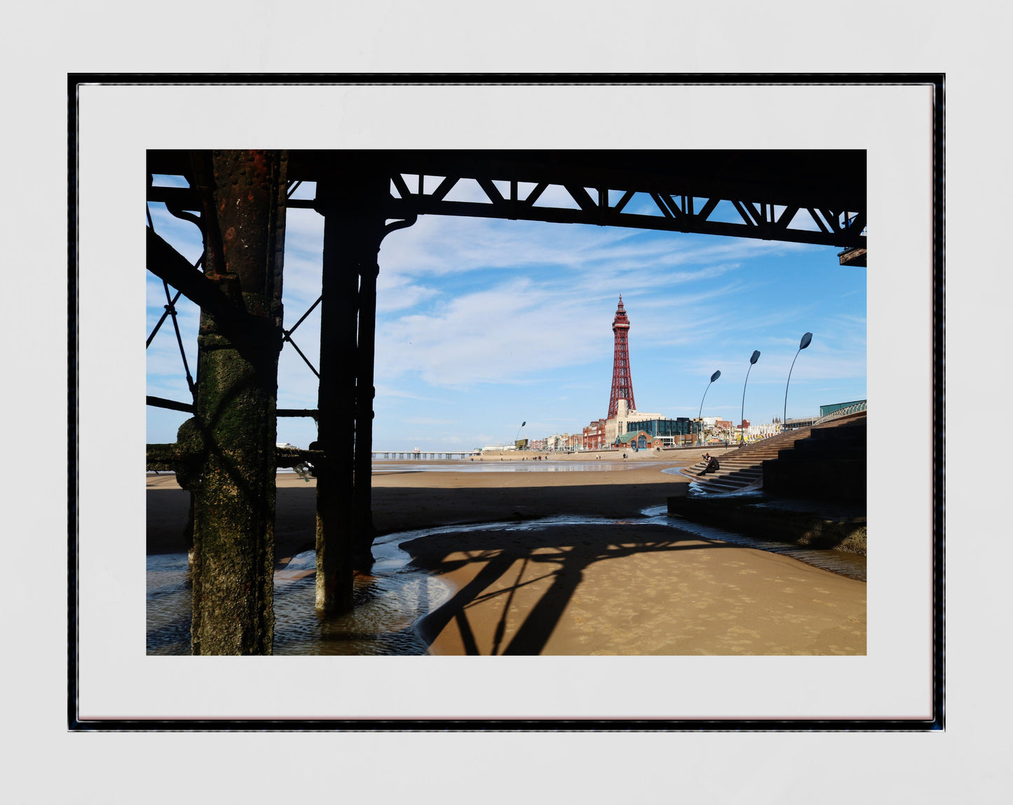 Blackpool Tower Poster Under The Boardwalk Photography Print