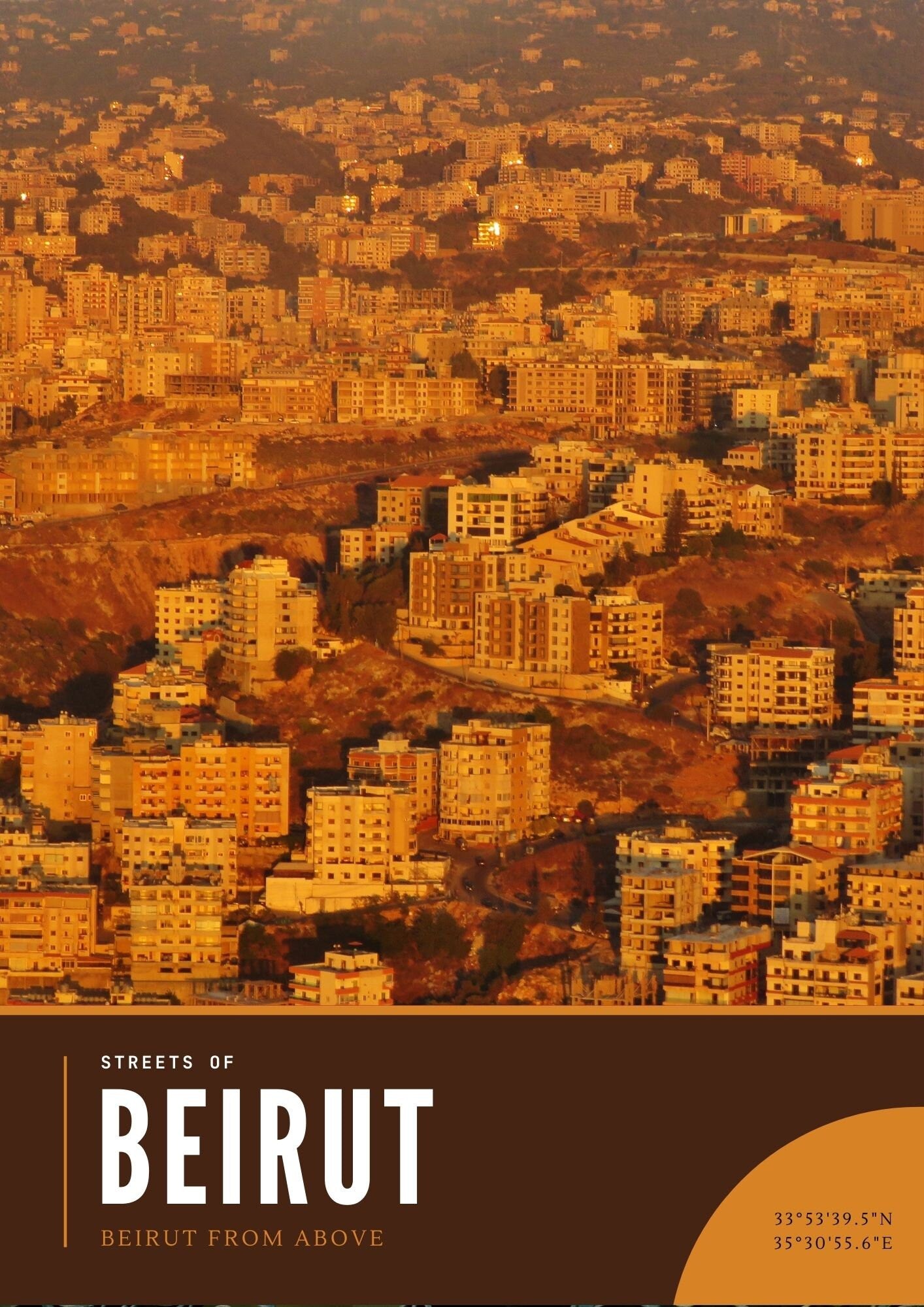 Stunning Beirut Landscape Photography Gift