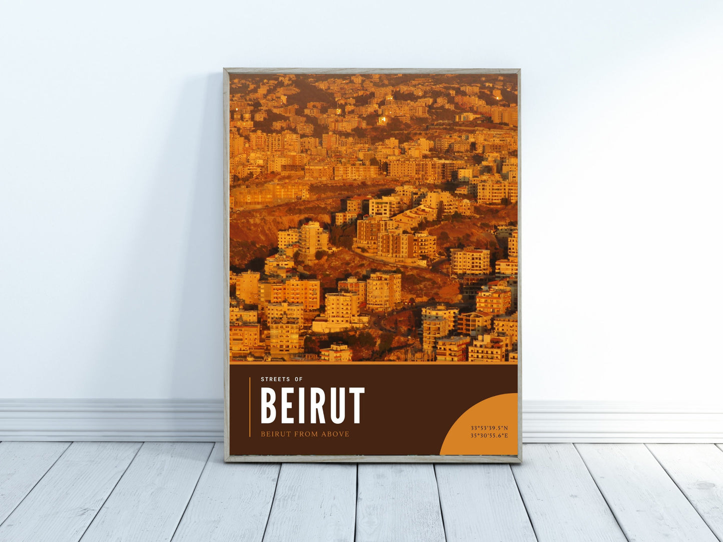 Stunning Beirut Landscape Photography Gift