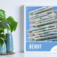 Beirut Terraces Modern Architecture Photography Gift