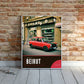 Streets of Beirut Gallery Wall Fine Art Photography Poster, Achrafieh Print
