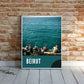 Beirut Corniche Photography Gift, Fisherman at Mediterranean Sea Lebanon