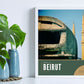 Beirut Architecture Photography Print, Streets of Beirut Series