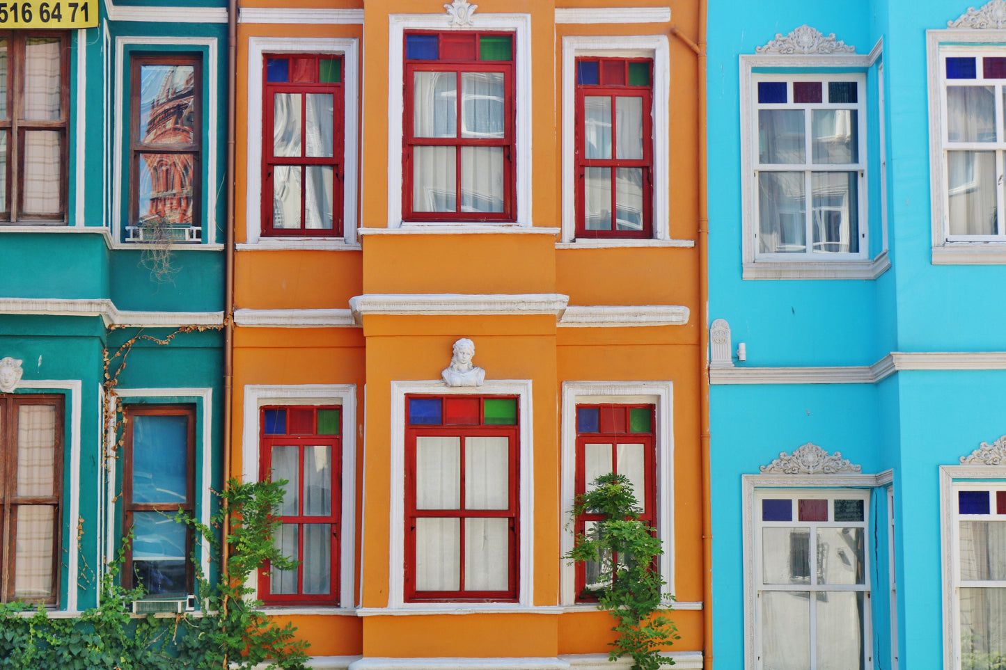 Balat Istanbul Colourful Photography Print Poster