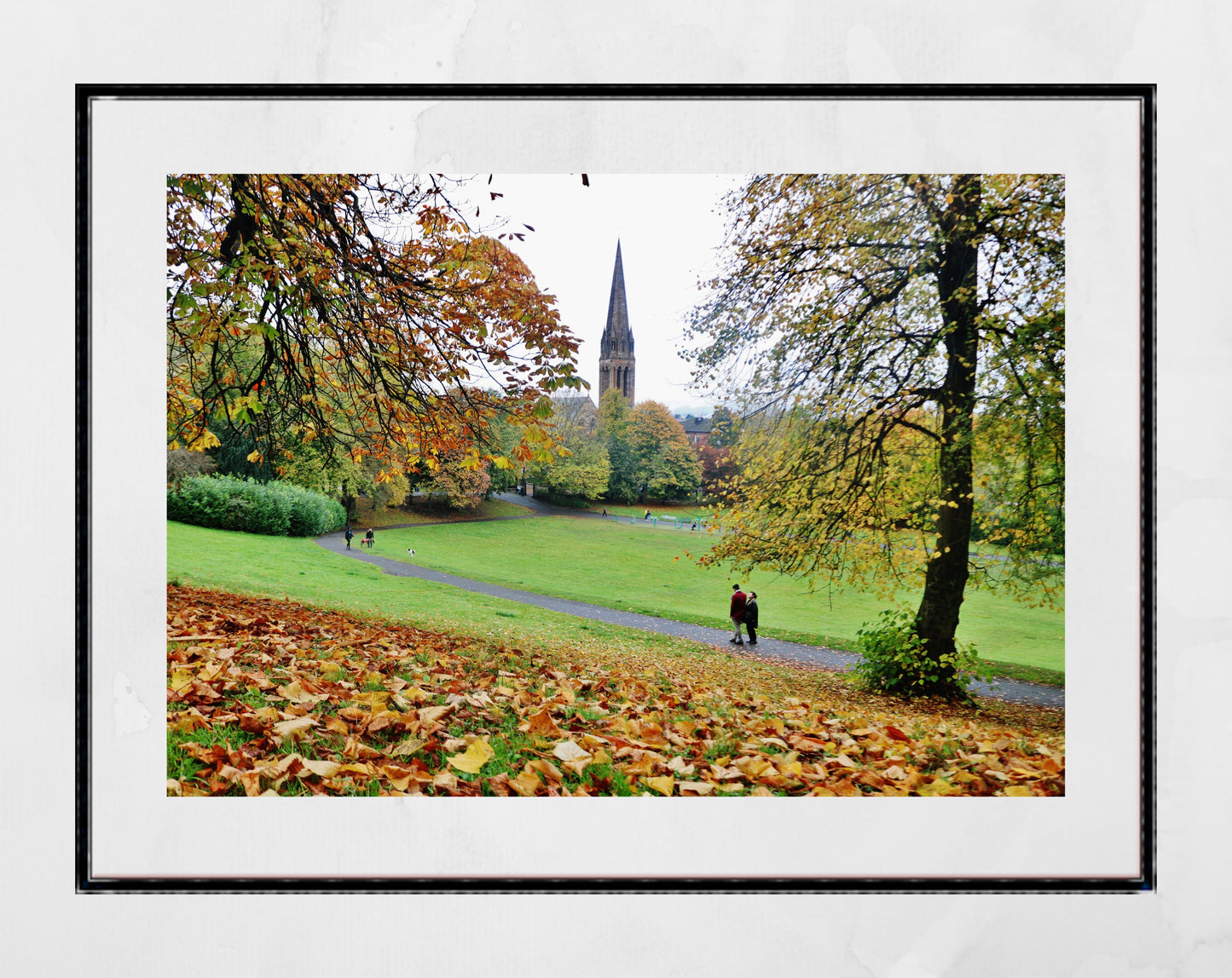 Glasgow Queen's Park Autumn Fall Photography Print