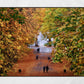 Glasgow Queen's Park Autumn Fall Photography Print Poster Wall Art