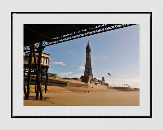 Blackpool Tower Poster Under The Boardwalk North Pier Photography Print