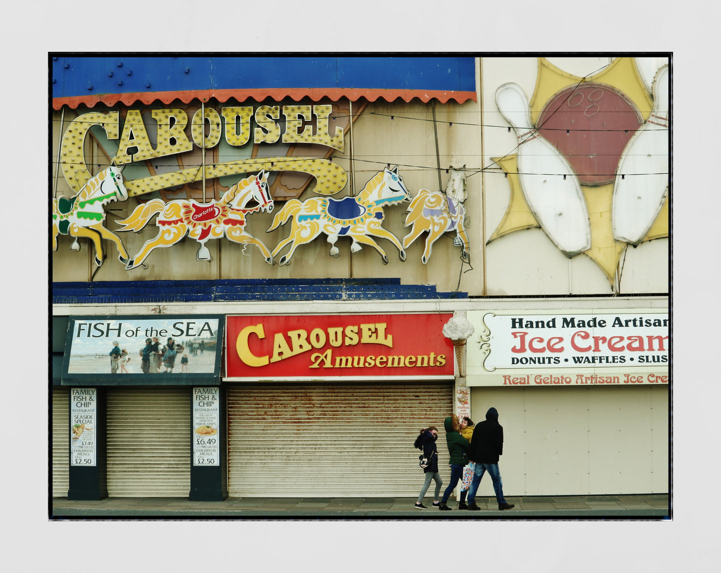 Blackpool Poster Street Photography Print