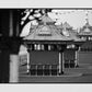 Blackpool Photography Print Victorian Shelter Black And White Poster