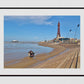 Blackpool Photography Print Blackpool Beach Donkey Ride Poster