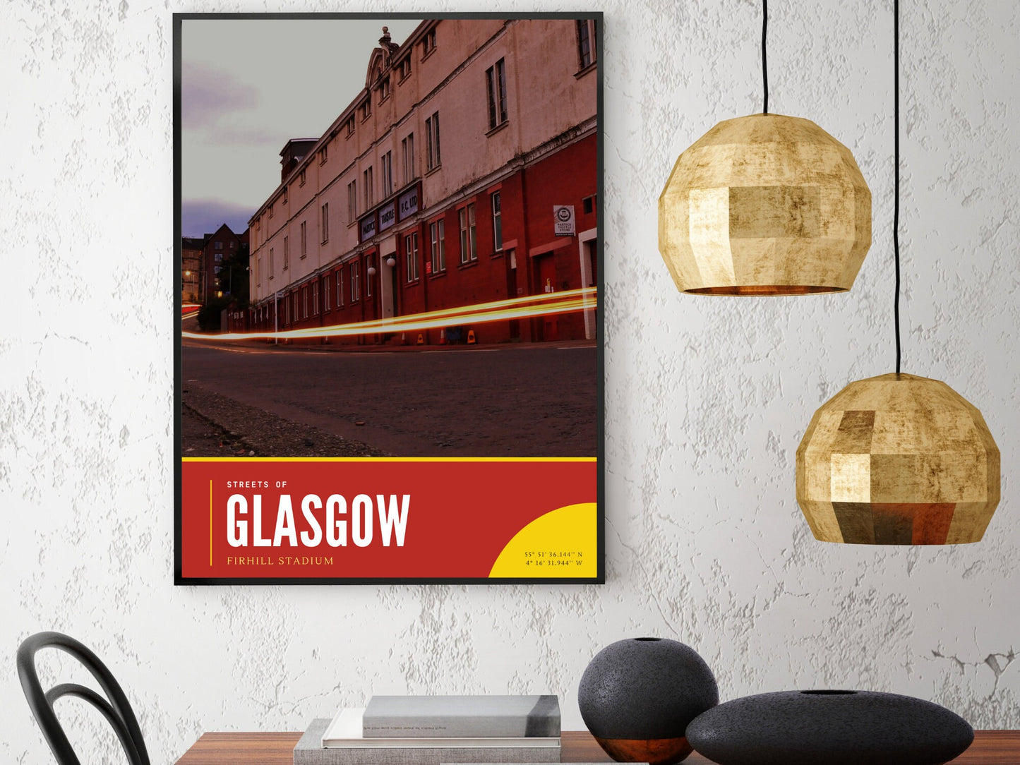 Partick Thistle Photography Poster