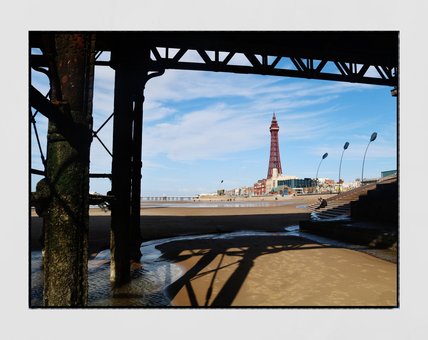 Blackpool Tower Poster Under The Boardwalk Photography Print