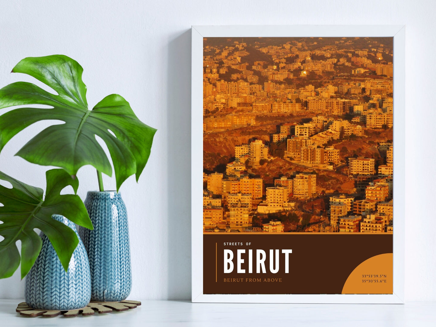 Stunning Beirut Landscape Photography Gift