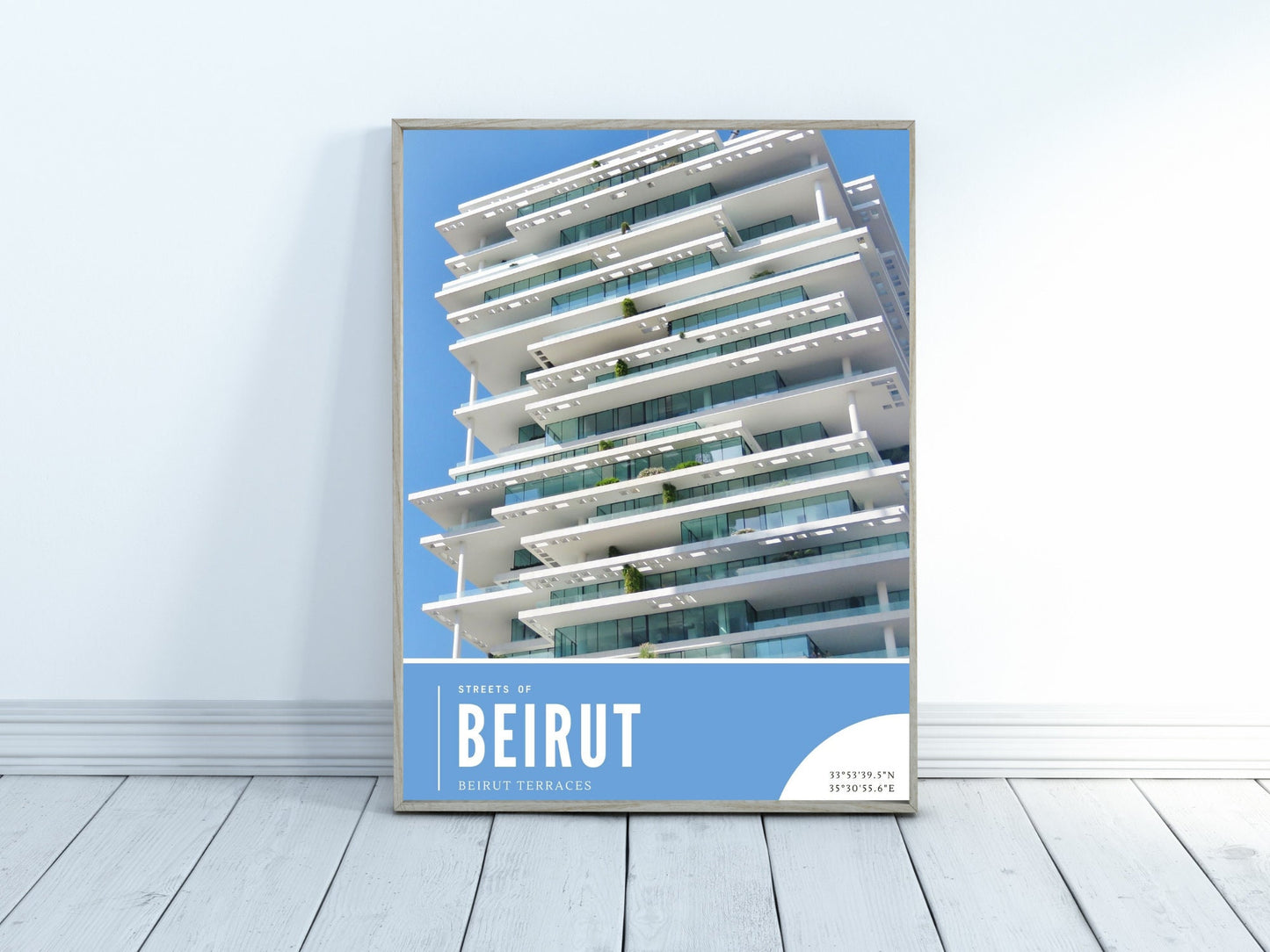 Beirut Terraces Modern Architecture Photography Gift