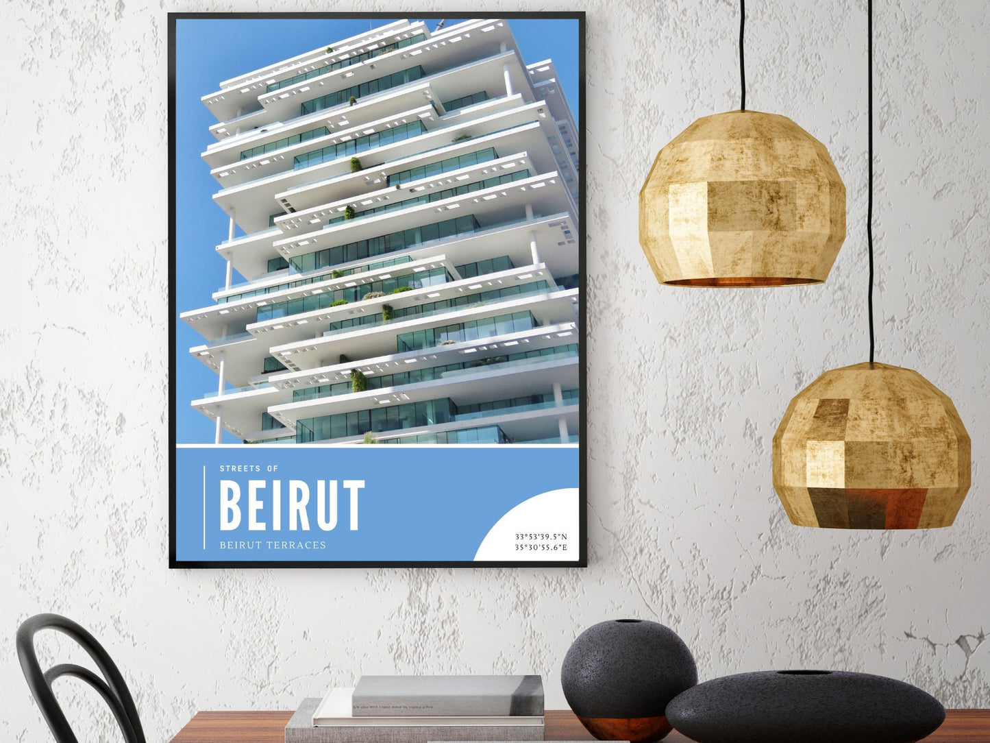 Beirut Terraces Modern Architecture Photography Gift