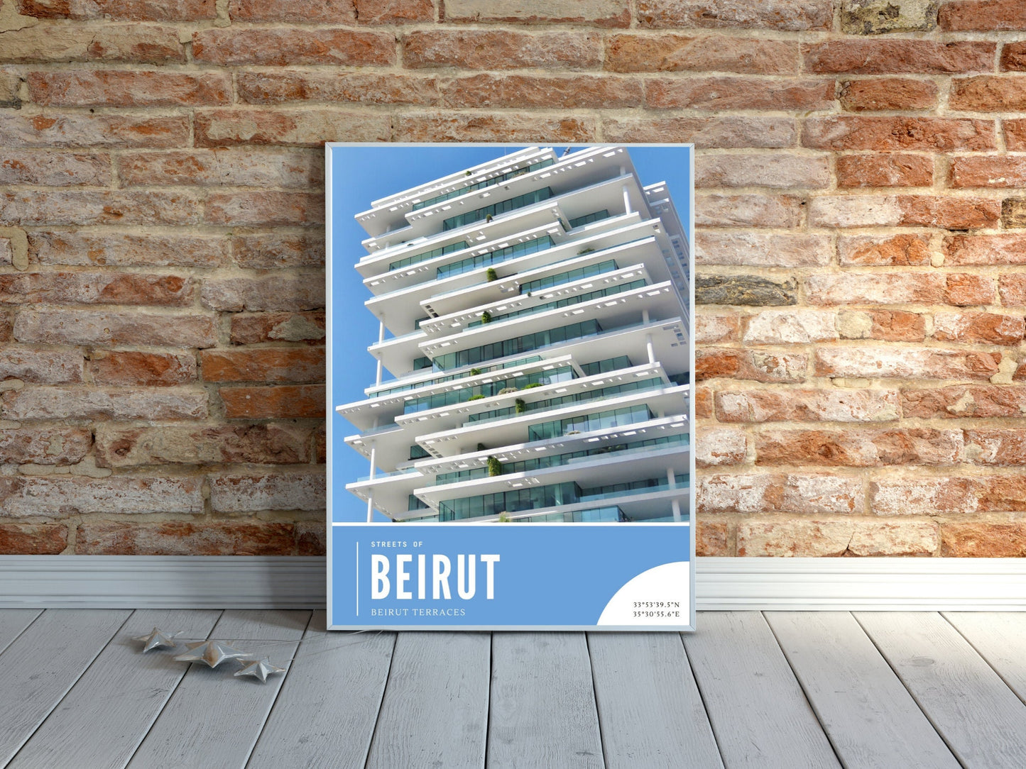 Beirut Terraces Modern Architecture Photography Gift