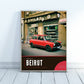 Streets of Beirut Gallery Wall Fine Art Photography Poster, Achrafieh Print
