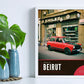 Streets of Beirut Gallery Wall Fine Art Photography Poster, Achrafieh Print
