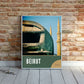 Beirut Architecture Photography Print, Streets of Beirut Series