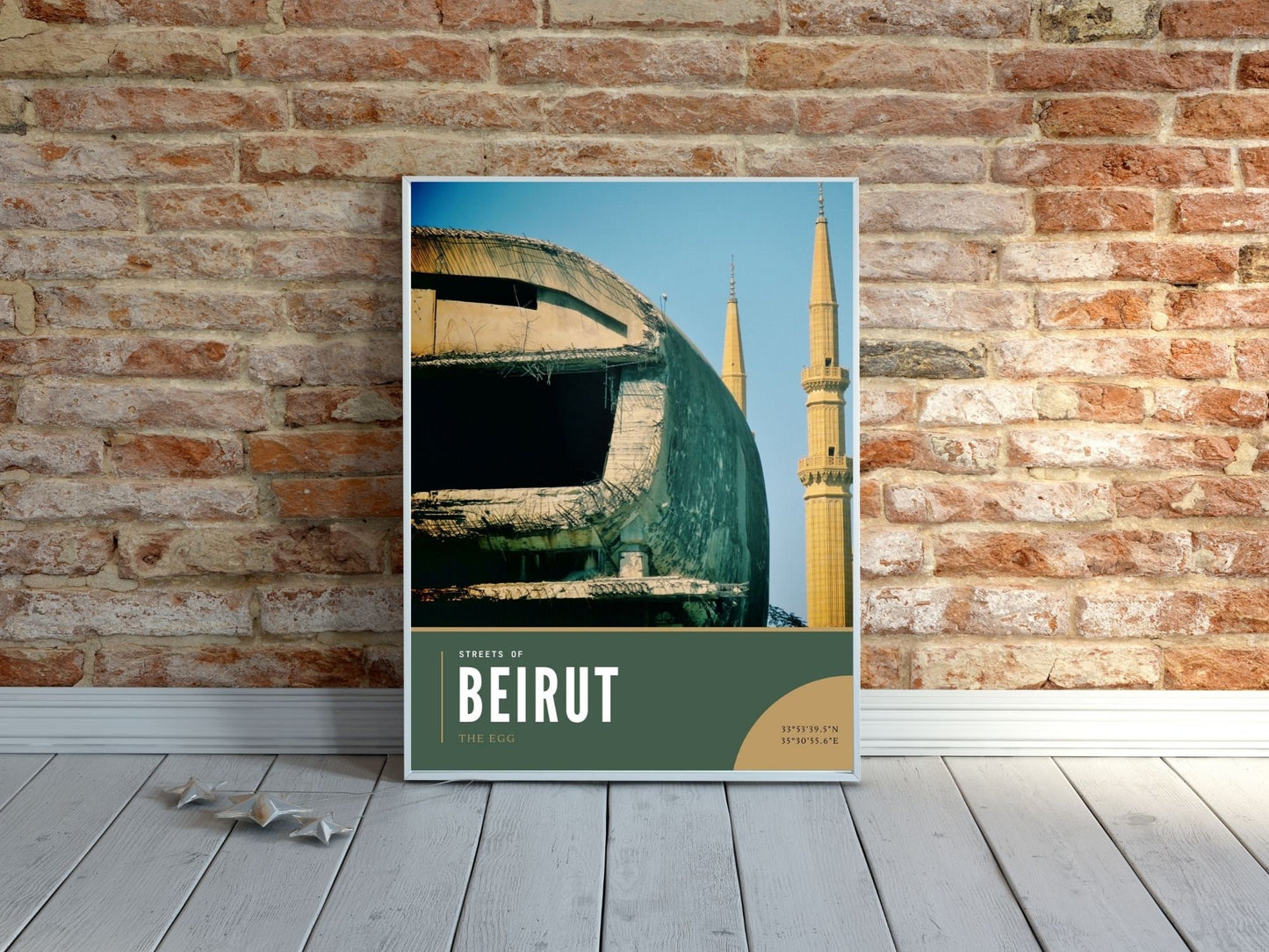 Beirut Architecture Photography Print, Streets of Beirut Series