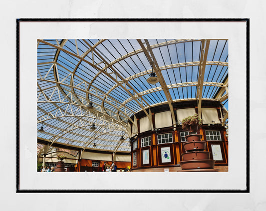 Wemyss Bay Station Print Victorian Architecture Photography Poster