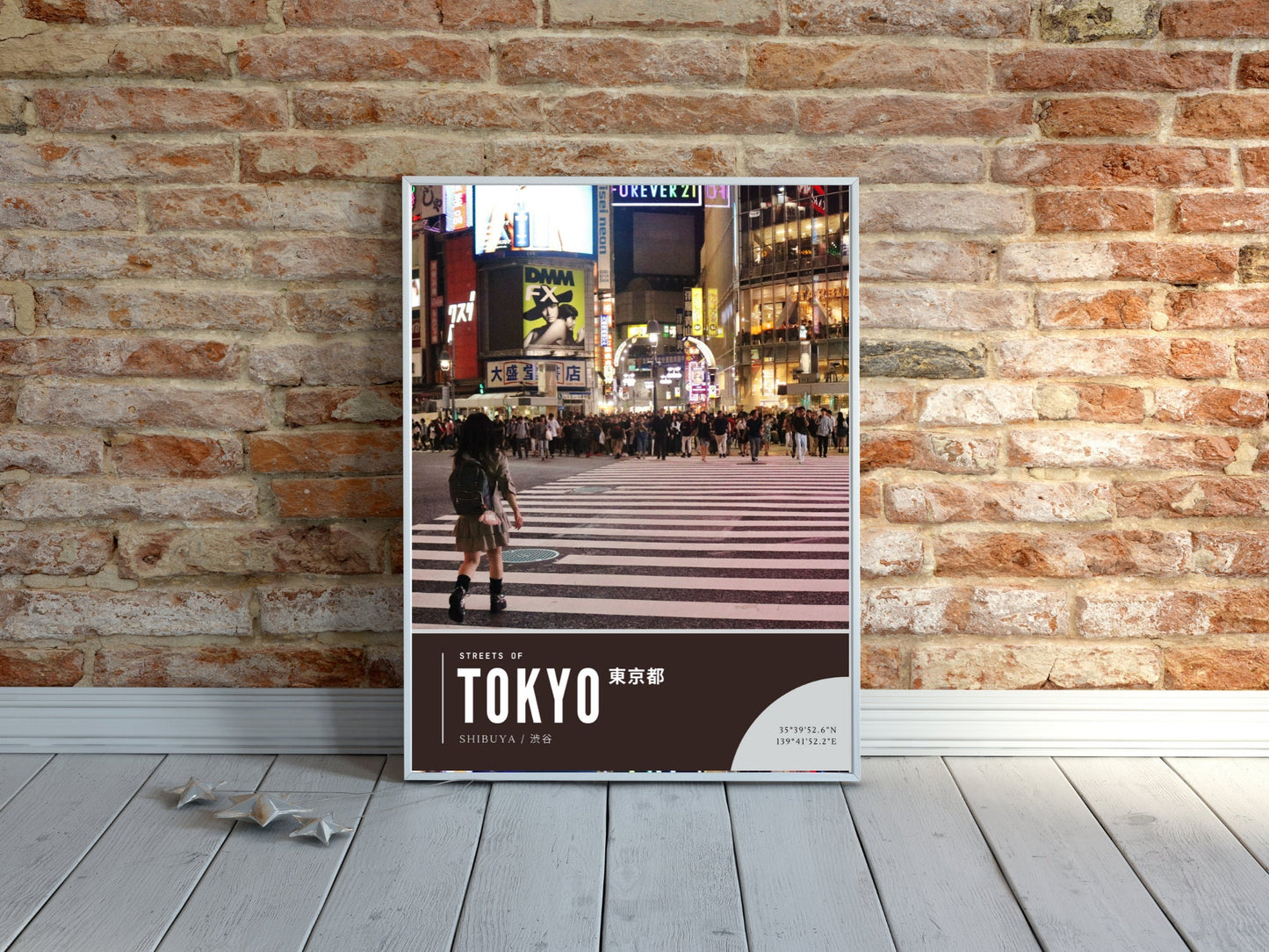 Shibuya Scramble Photography Print - Streets of Tokyo Poster