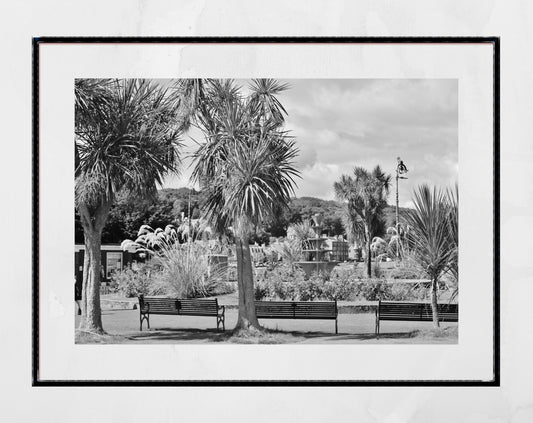 Rothesay Poster Isle Of Bute Black And White Photography Print