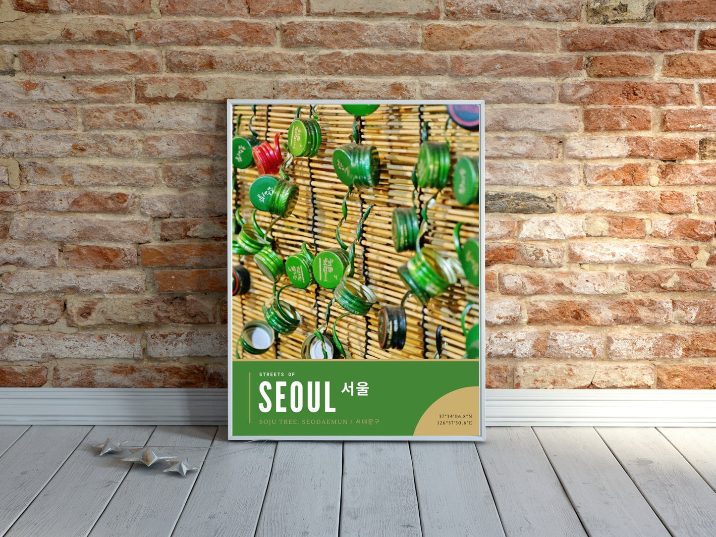 Soju Photo Art, Streets of Seoul South Korea, Seodaemun Street Scene