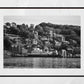 Rothesay Poster Isle Of Bute Coastal Ferry Black And White Photography Print