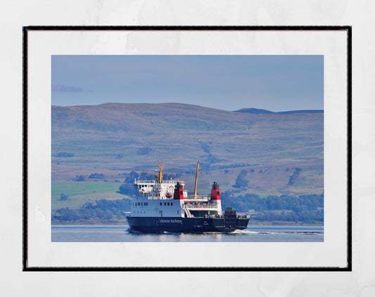 Rothesay Poster Isle Of Bute  Ferry Photography Print