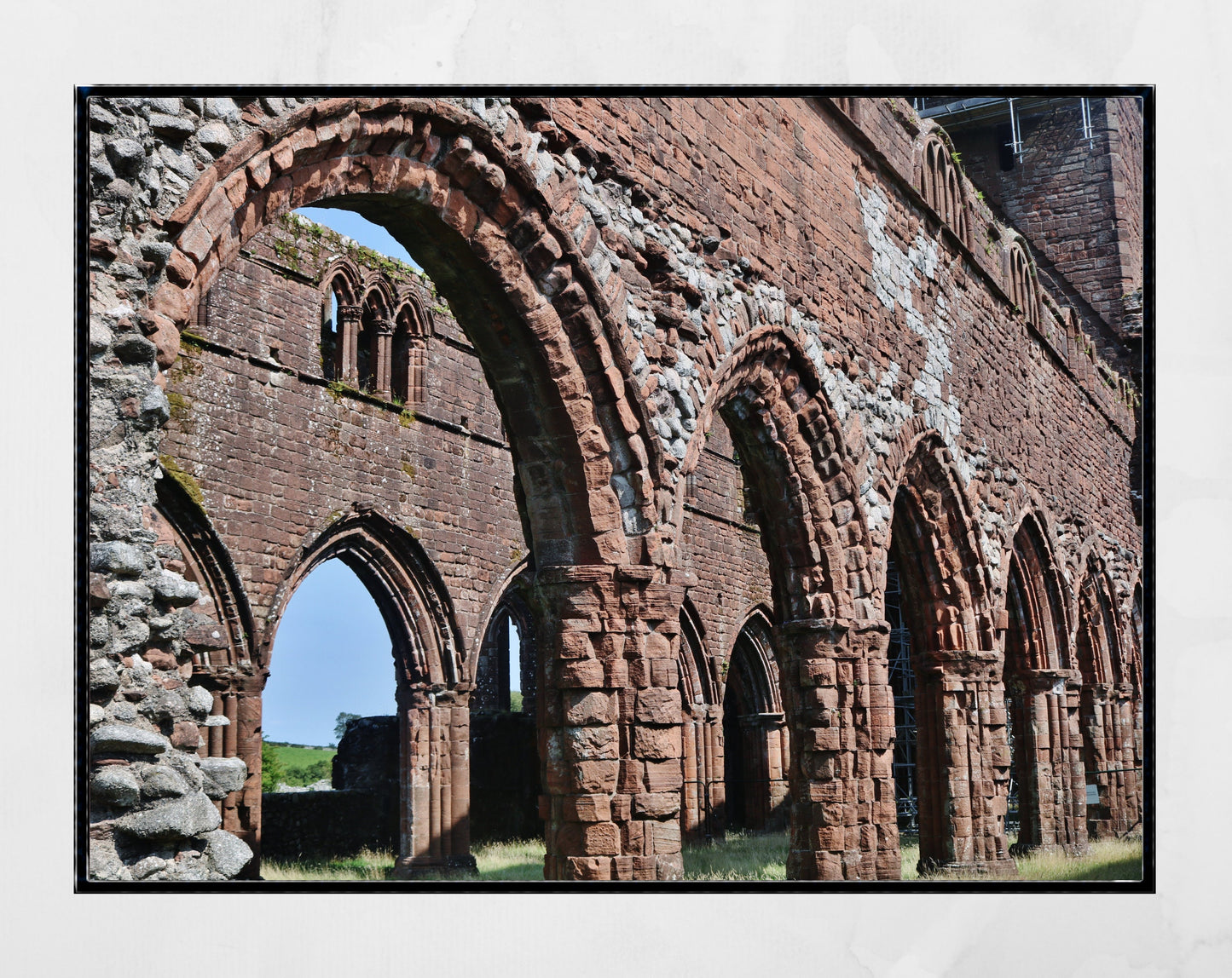 Dumfries Scotland Poster Sweetheart Abbey Photography Print