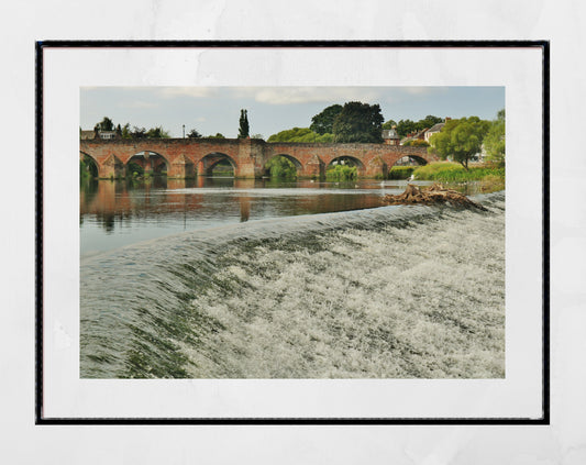 Dumfries Scotland River Nith Devorgilla Bridge Photography Print