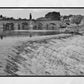 Dumfries Scotland River Nith Devorgilla Bridge Black And White Photography Print