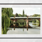 Dumfries Scotland River Nith New Bridge Photography Print Poster
