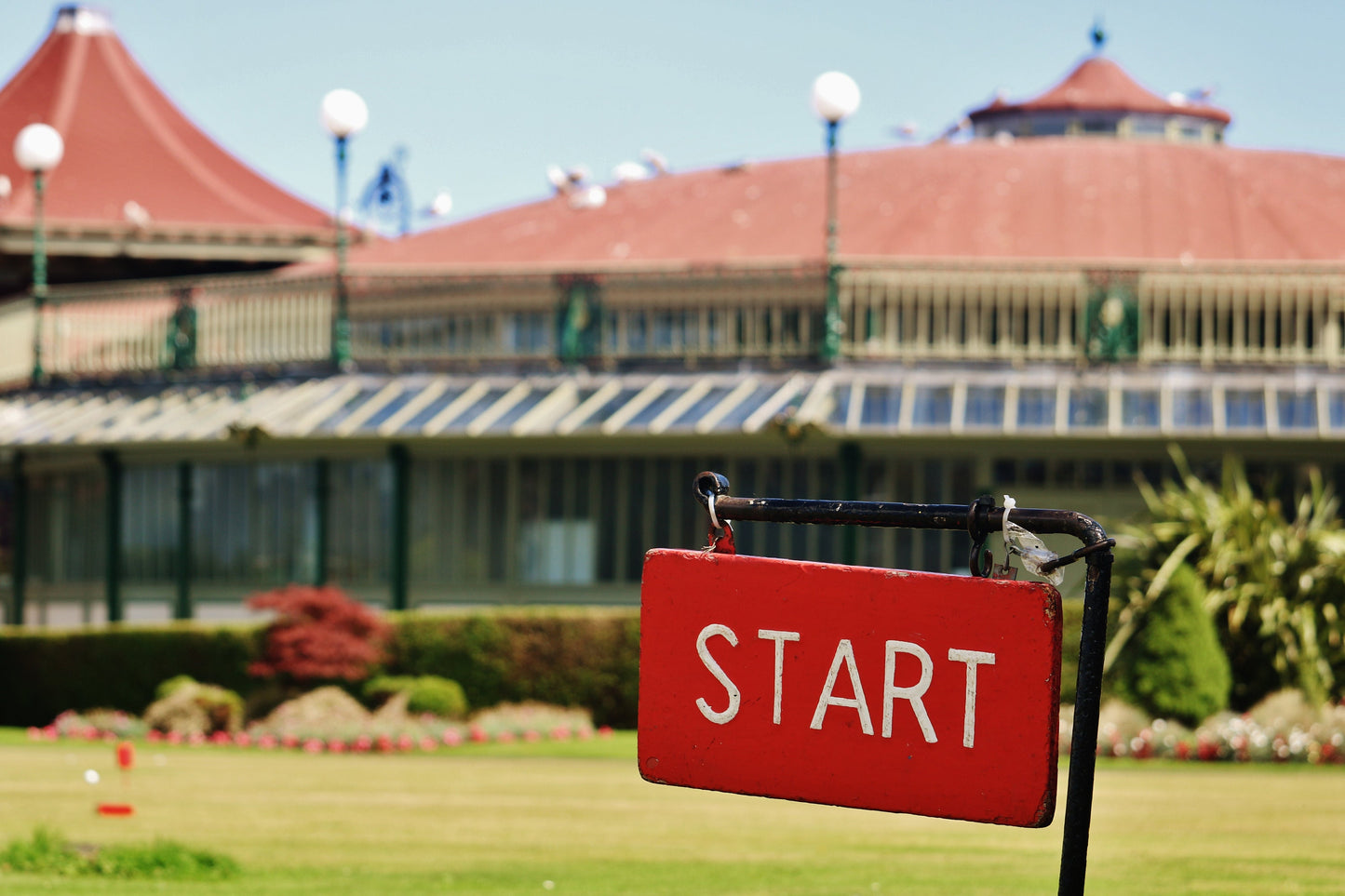 Rothesay Poster Isle Of Bute Winter Gardens Golf Putting Green Photography Print