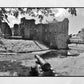 Rothesay Castle Poster Scotland Black And White Photography Print