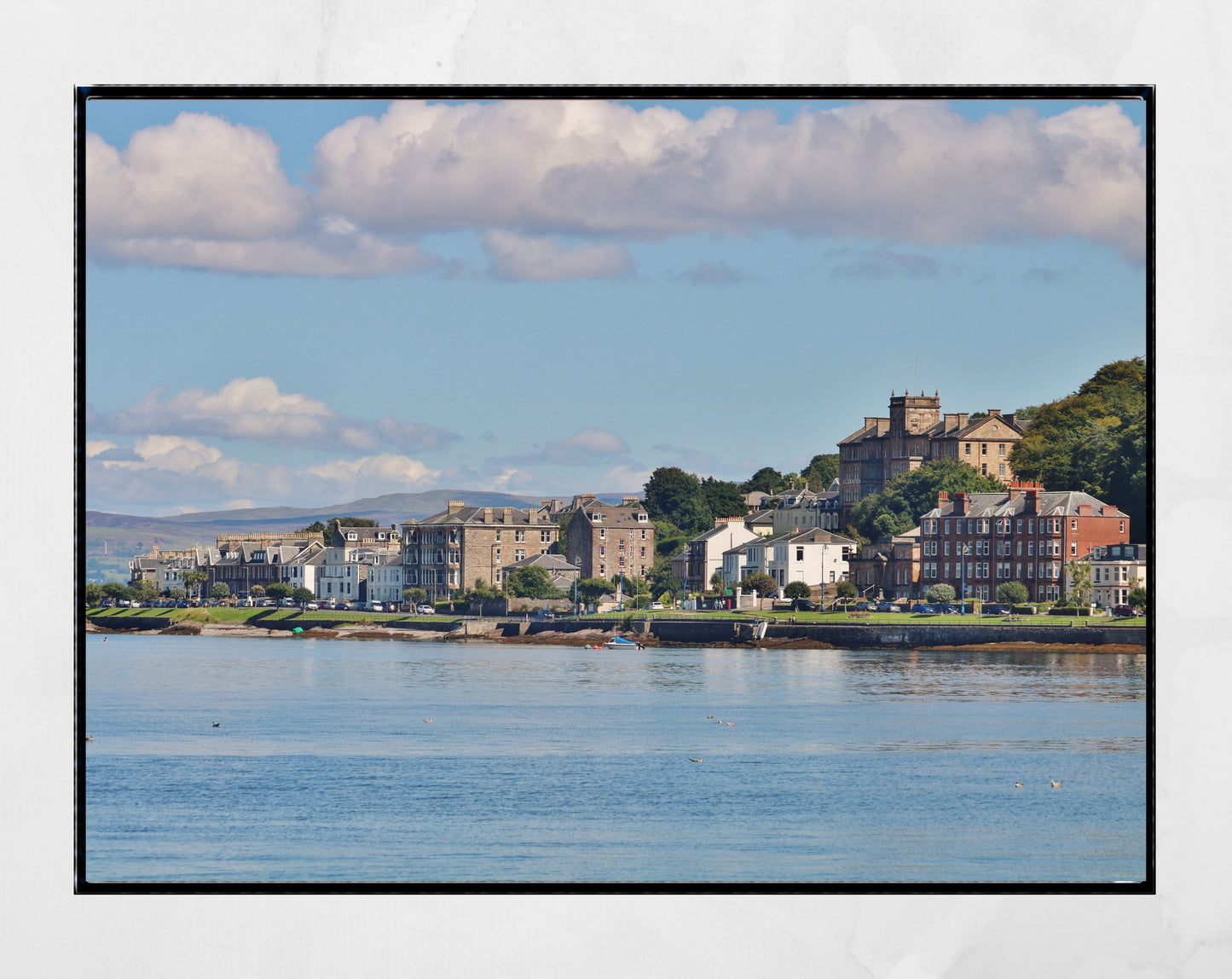 Rothesay Poster Isle Of Bute Coastal Photography Print