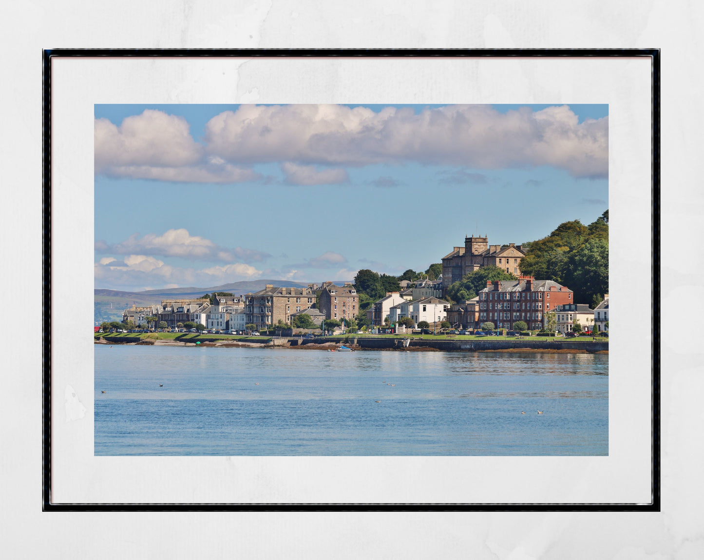 Rothesay Poster Isle Of Bute Coastal Photography Print