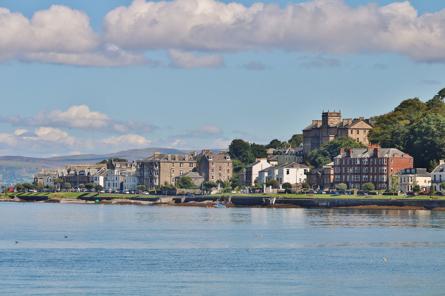 Rothesay Poster Isle Of Bute Coastal Photography Print