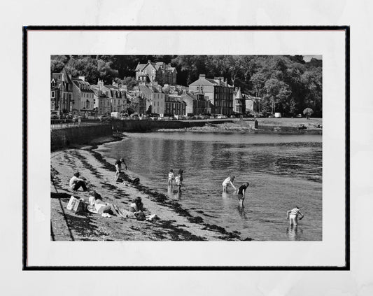 Rothesay Poster Isle Of Bute Photography Black And White Wall Art