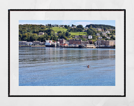 Rothesay Poster Isle Of Bute Coastal Photography Wall Art