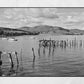Isle Of Bute Port Bannatyne Coastal Black And White Photography Print