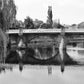 Dumfries Scotland River Nith New Bridge Black And White Photography Print Poster