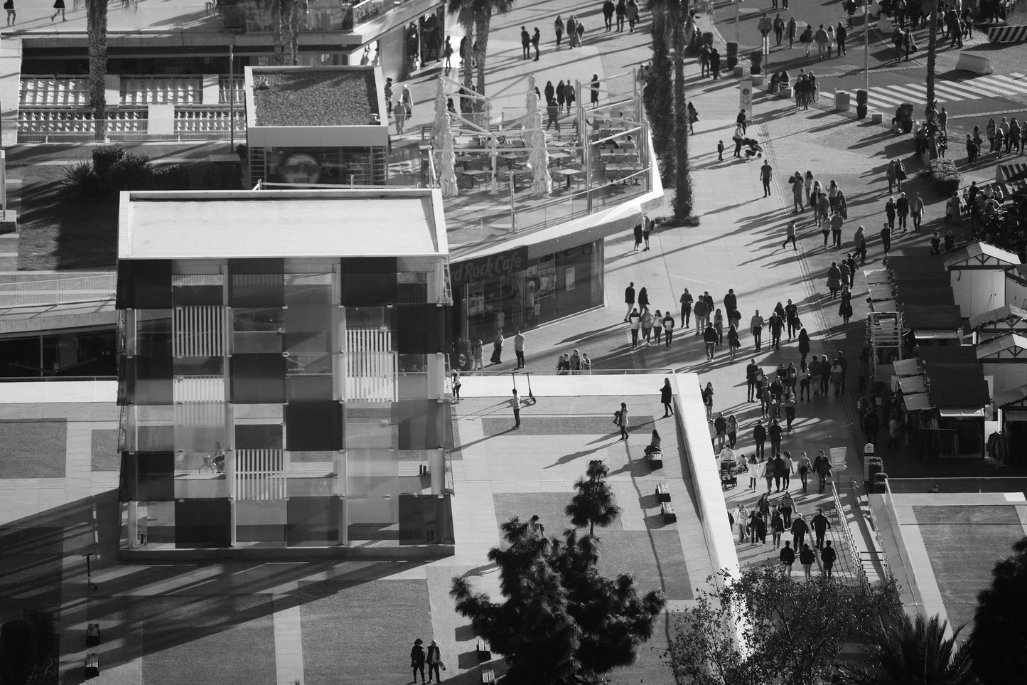 Malaga Picasso Museum Black And White Photography Print